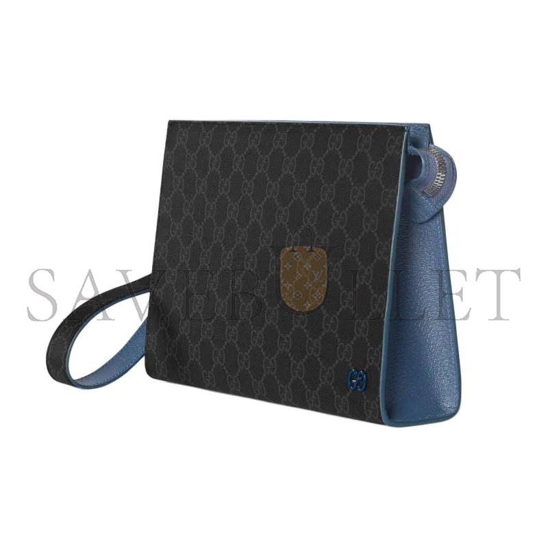 GUCCI GG POUCH WITH GG DETAIL ‎768255 (26*18*6cm)