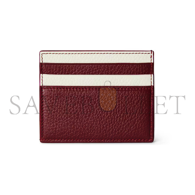 GUCCI BI-COLOR CARD CASE WITH GUCCI LOGO 817043 (10*8cm) GUCCI BI-COLOR CARD CASE WITH GUCCI LOGO 817043 (10*8cm)