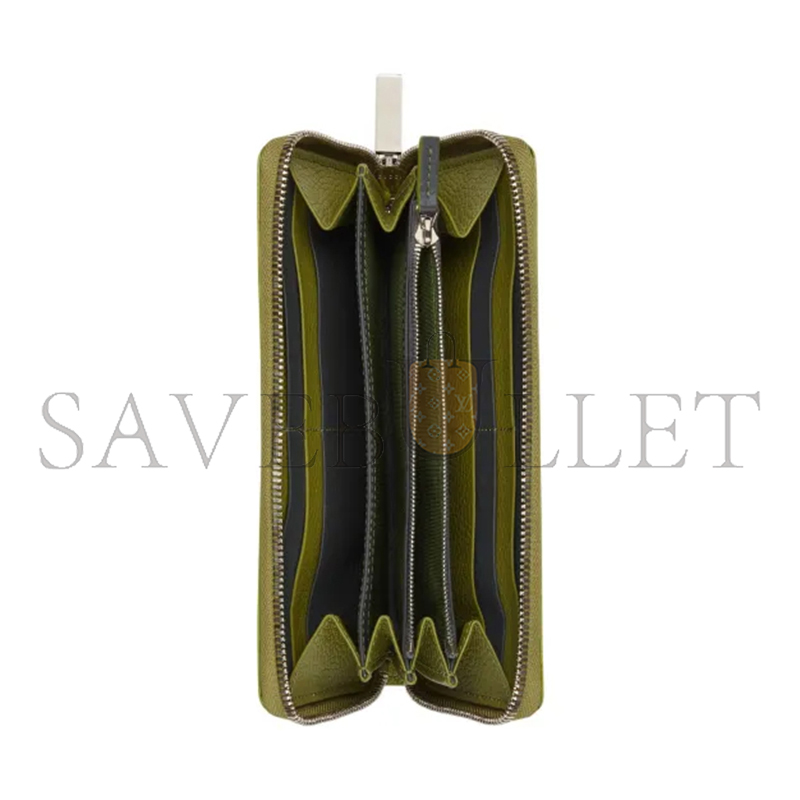 GUCCI LEATHER WALLET ‎‎817044 (19*10.5*2.5cm)