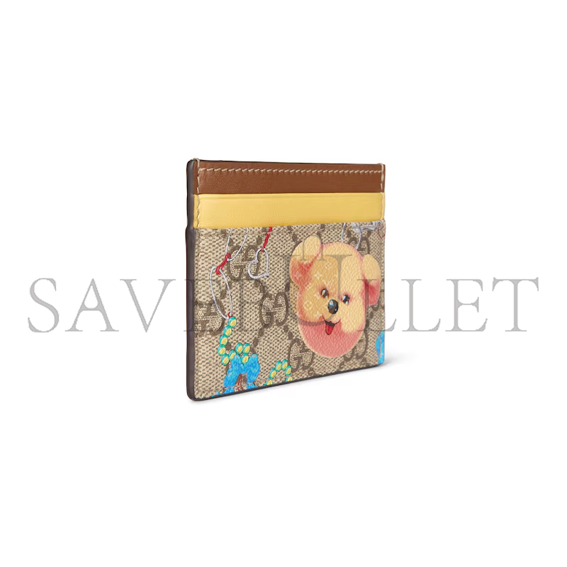 GUCCI CARD CASE WITH MOTIF ‎‎838900 (10*7cm)