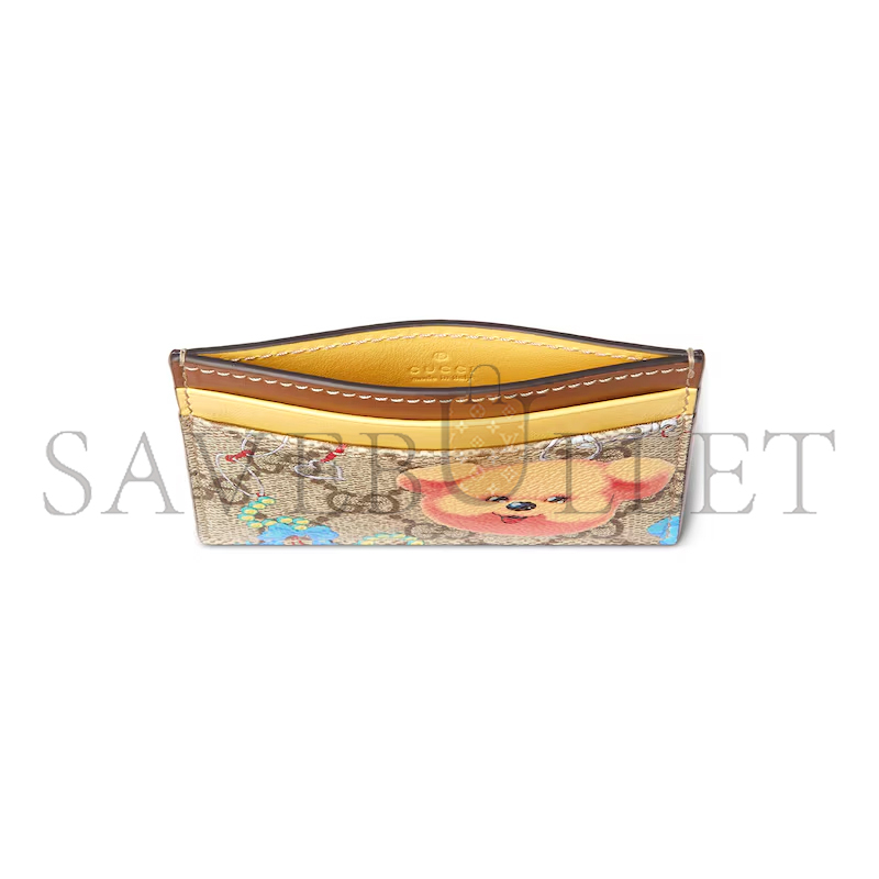 GUCCI CARD CASE WITH MOTIF ‎‎838900 (10*7cm)