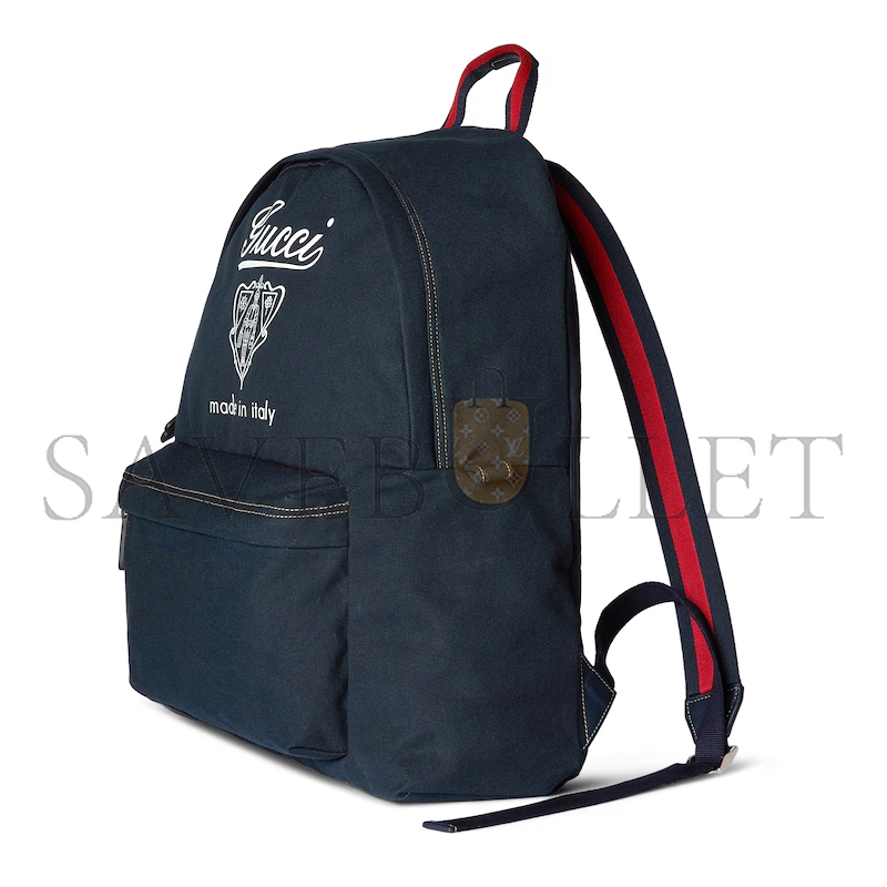 GUCCI PRINTED CANVAS MAXI BACKPACK ‎‎821643 (42*48*18cm)
