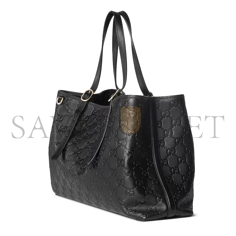 GUCCI GG EMBLEM LARGE TOTE BAG ‎‎815213 (38*25*15cm)