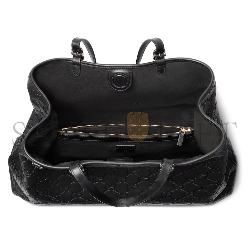 GUCCI GG EMBLEM LARGE TOTE BAG ‎‎815213 (38*25*15cm)
