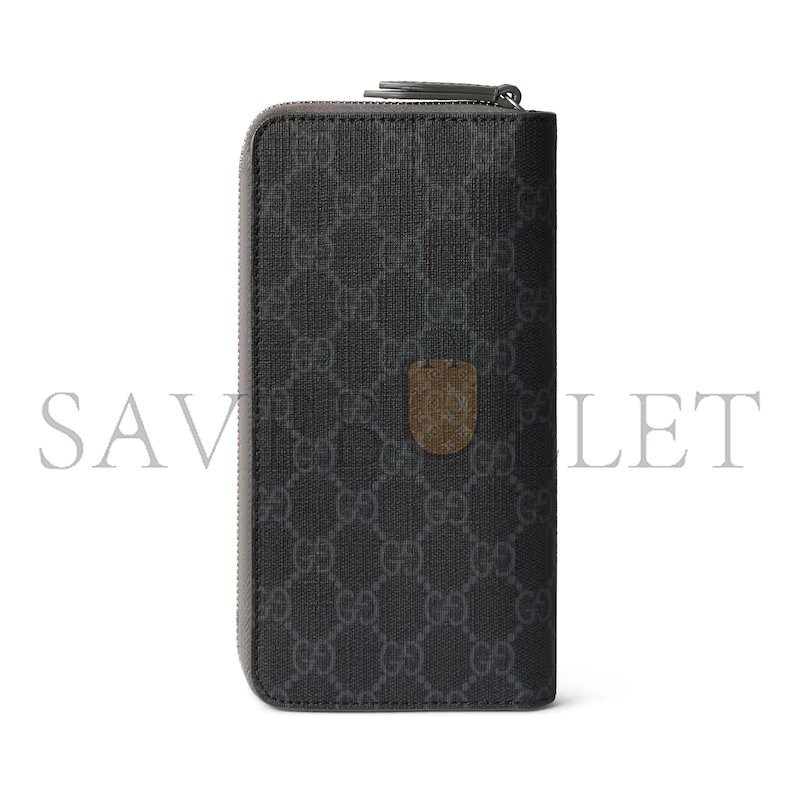 GUCCI BI-COLOR ZIP AROUND WALLET 822051 (10*20*2.5cm) GUCCI BI-COLOR ZIP AROUND WALLET 822051 (10*20*2.5cm)