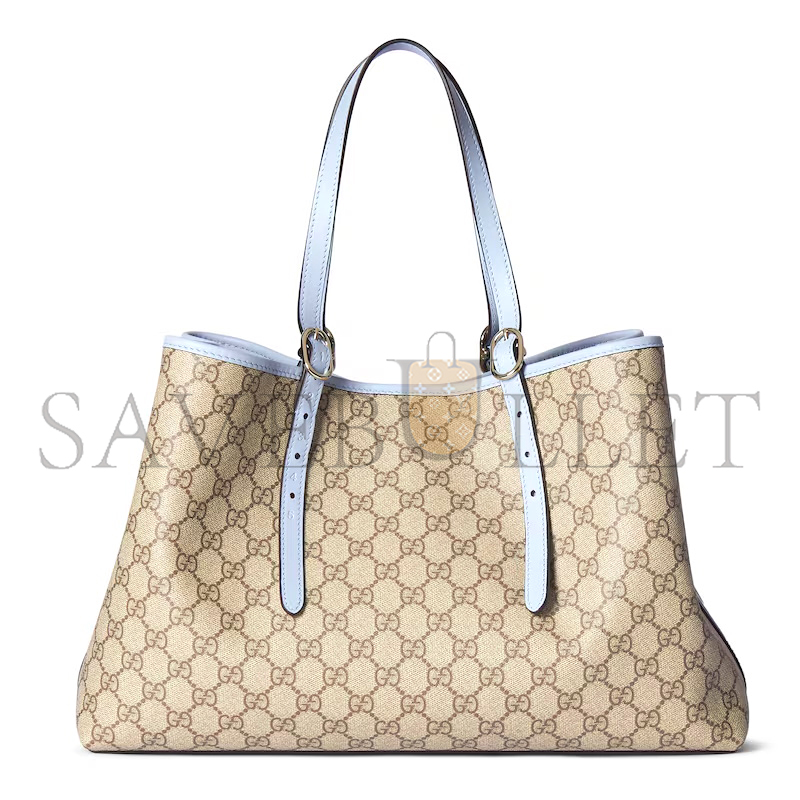 GUCCI GG EMBLEM LARGE TOTE BAG 815213 (38*25*15cm) GUCCI GG EMBLEM LARGE TOTE BAG 815213 (38*25*15cm)