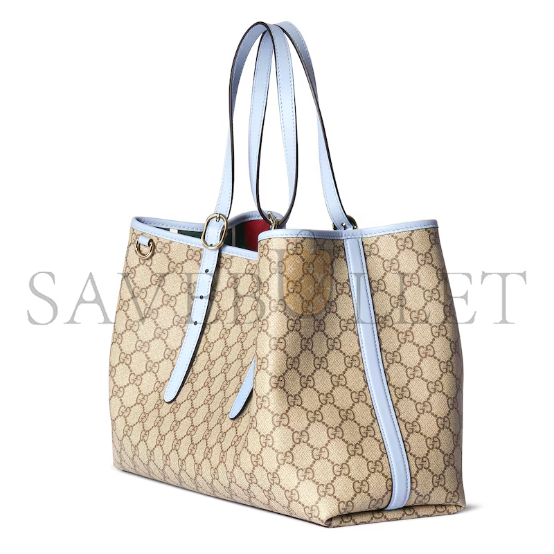 GUCCI GG EMBLEM LARGE TOTE BAG 815213 (38*25*15cm) GUCCI GG EMBLEM LARGE TOTE BAG 815213 (38*25*15cm)