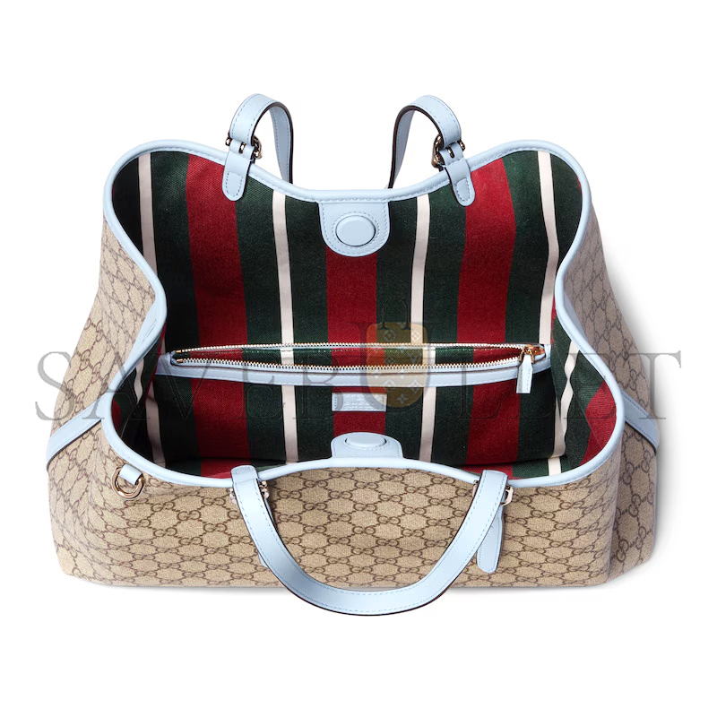 GUCCI GG EMBLEM LARGE TOTE BAG 815213 (38*25*15cm) GUCCI GG EMBLEM LARGE TOTE BAG 815213 (38*25*15cm)