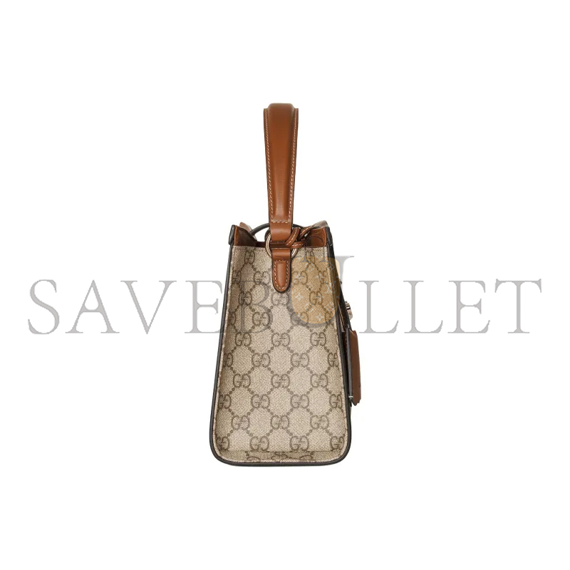 GUCCI PADLOCK FABRIC MEDIUM SHOULDER BAG ‎838992 (25.5*17.5*10cm)