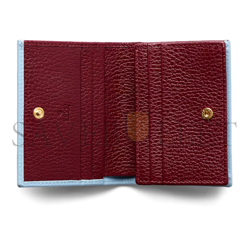 GUCCI BI-COLOR GG MARMONT SMALL WALLET 456126 (11*8.5*3cm) GUCCI BI-COLOR GG MARMONT SMALL WALLET 456126 (11*8.5*3cm)