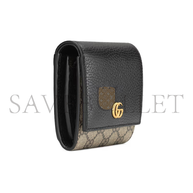 GUCCI GG MARMONT BI-COLOR MEDIUM WALLET 598587 (12*10*3cm)