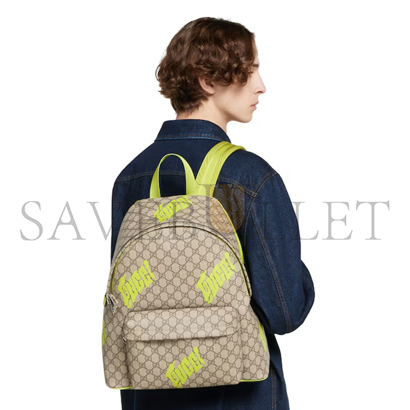 GUCCI MEDIUM BACKPACK WITH PRINT ‎834466 (36.5*41*18cm)