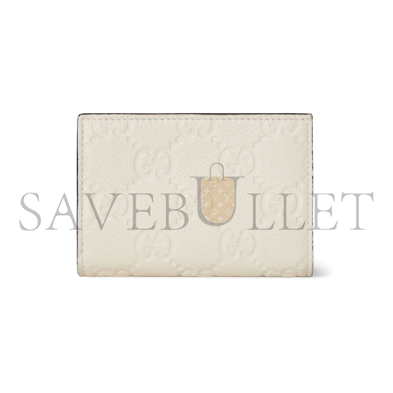 GUCC GG EMBLEM WALLET 815874 (18*14*3cm)