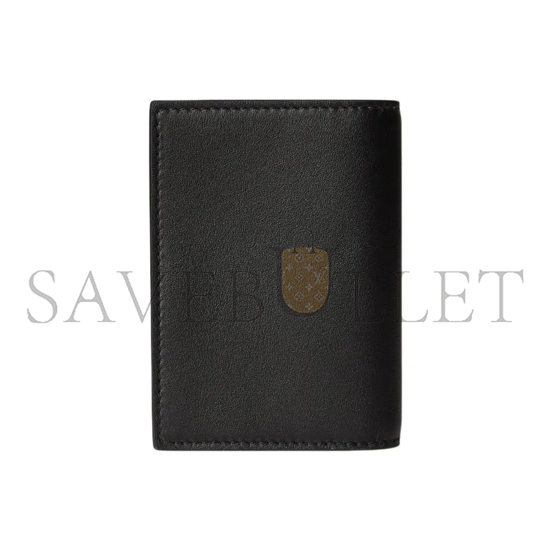 GUCC LEATHER CARD CASE 835053 (7.5*10.5*2.5cm)