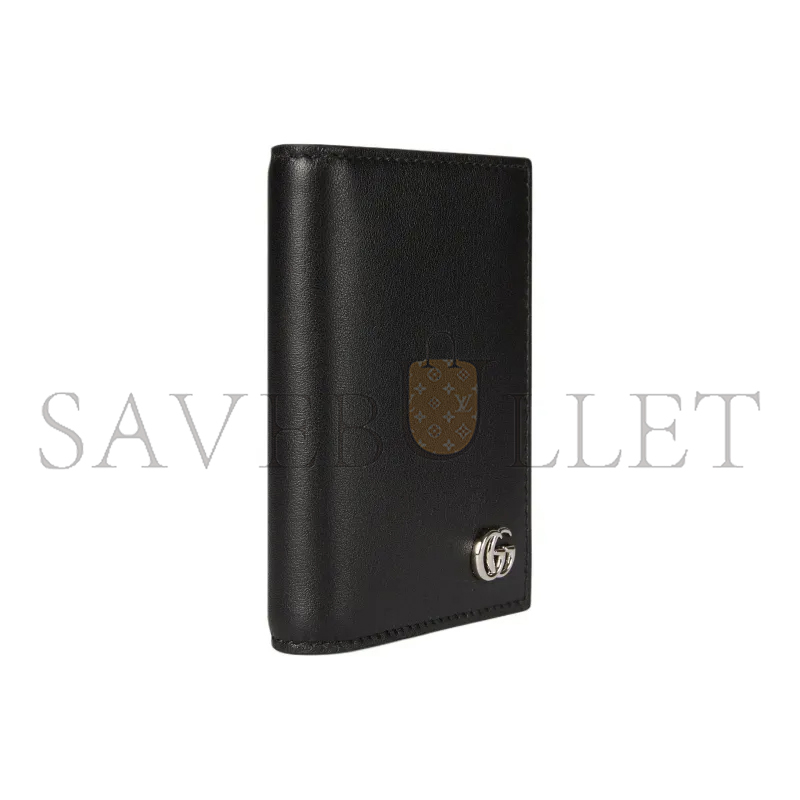 GUCC LEATHER CARD CASE 835053 (7.5*10.5*2.5cm)