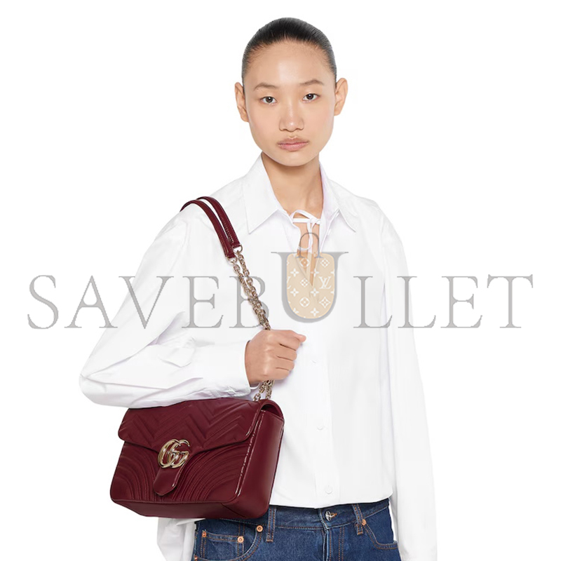 GUCCI GG MARMONT LARGE SHOULDER BAG 838985 (30.5*18*8cm) GUCCI GG MARMONT LARGE SHOULDER BAG 838985 (30.5*18*8cm)