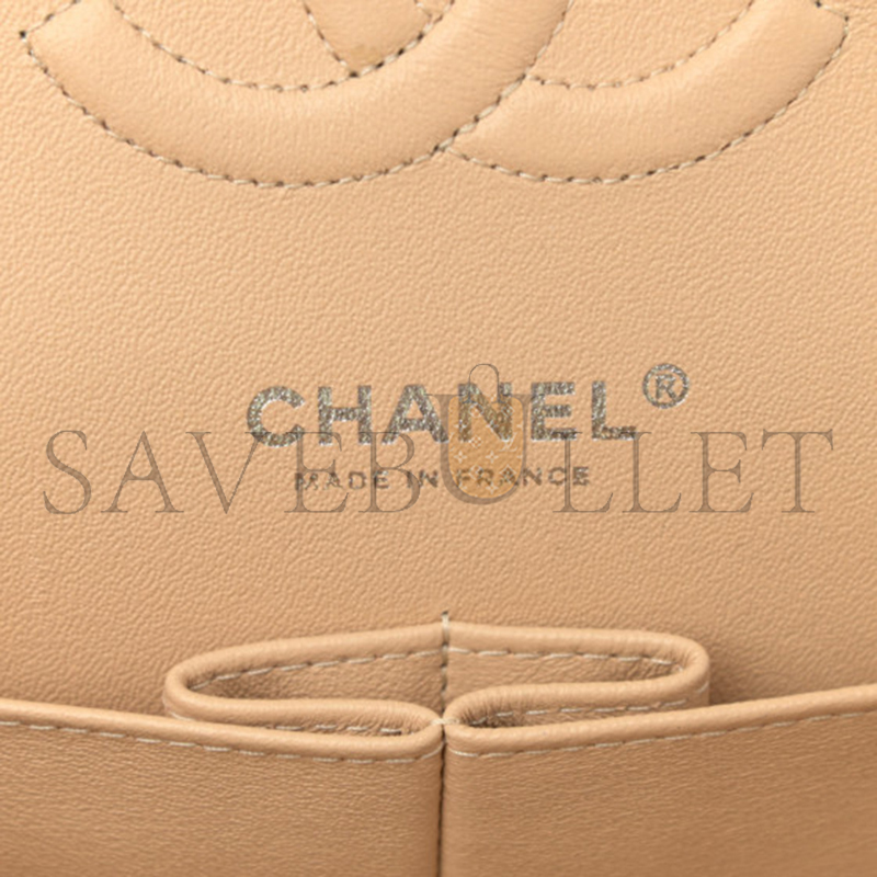 CHANEL CAVIAR QUILTED MEDIUM DOUBLE FLAP 1119069 (25*15*7cm)