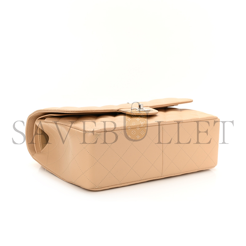CHANEL CAVIAR QUILTED JUMBO DOUBLE FLAP 1153723 (30*19*9cm)