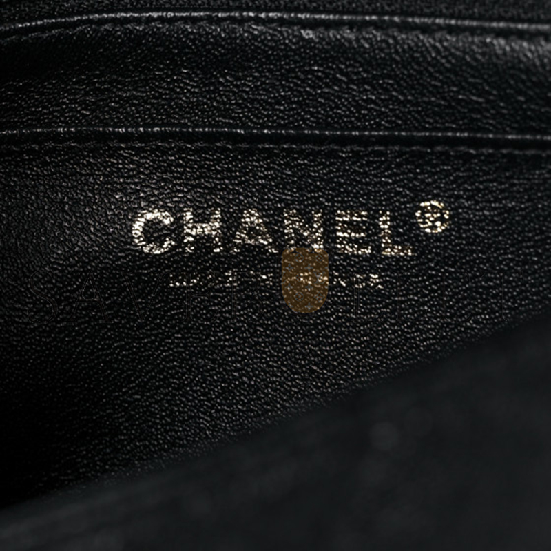 CHANEL CAVIAR QUILTED MINI TOP HANDLE FLAP 1104674 (20*12*7cm)