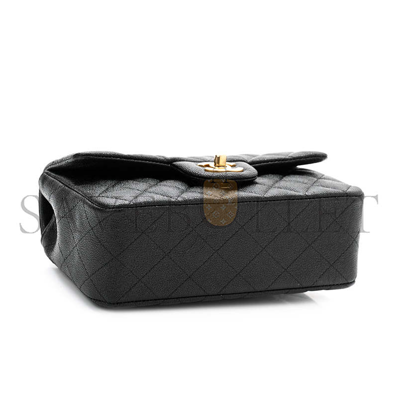CHANEL CAVIAR QUILTED MINI TOP HANDLE FLAP 1161131 (20*12*7cm)