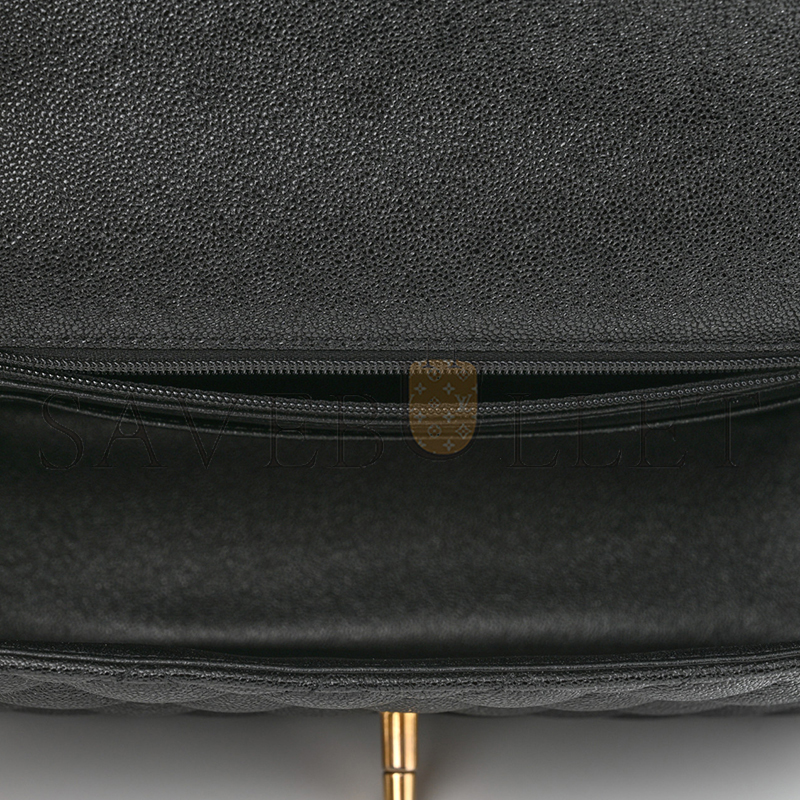 CHANEL CAVIAR QUILTED MINI TOP HANDLE FLAP 1161131 (20*12*7cm)