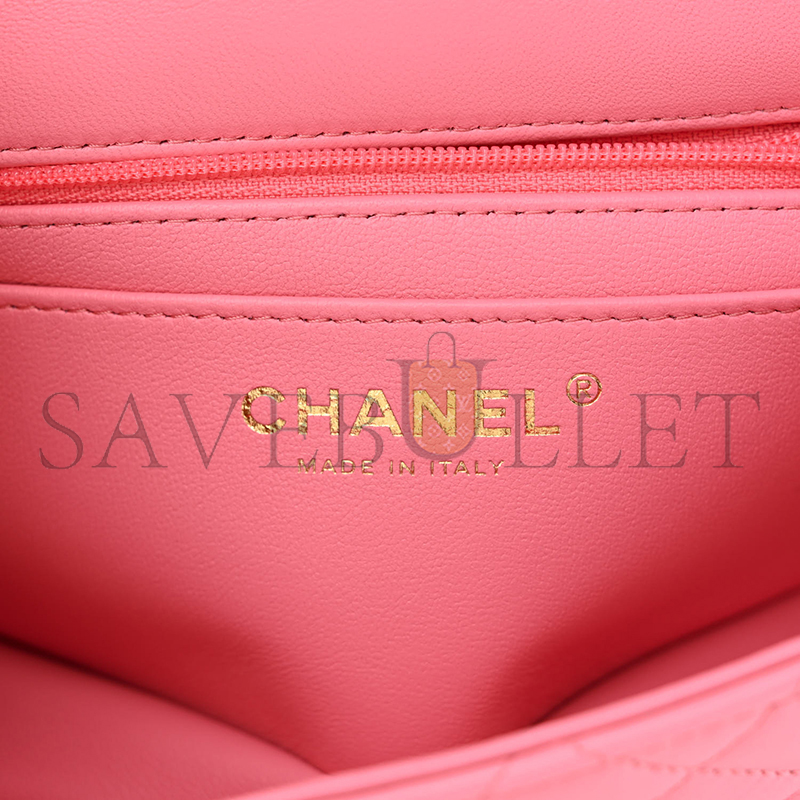 CHANEL MINI TOP HANDLE FLAP 1287460 (20*13*6cm)