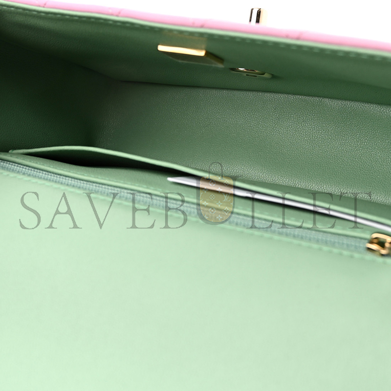 CHANEL MINI TOP HANDLE FLAP 1183041 (20*13*6cm)