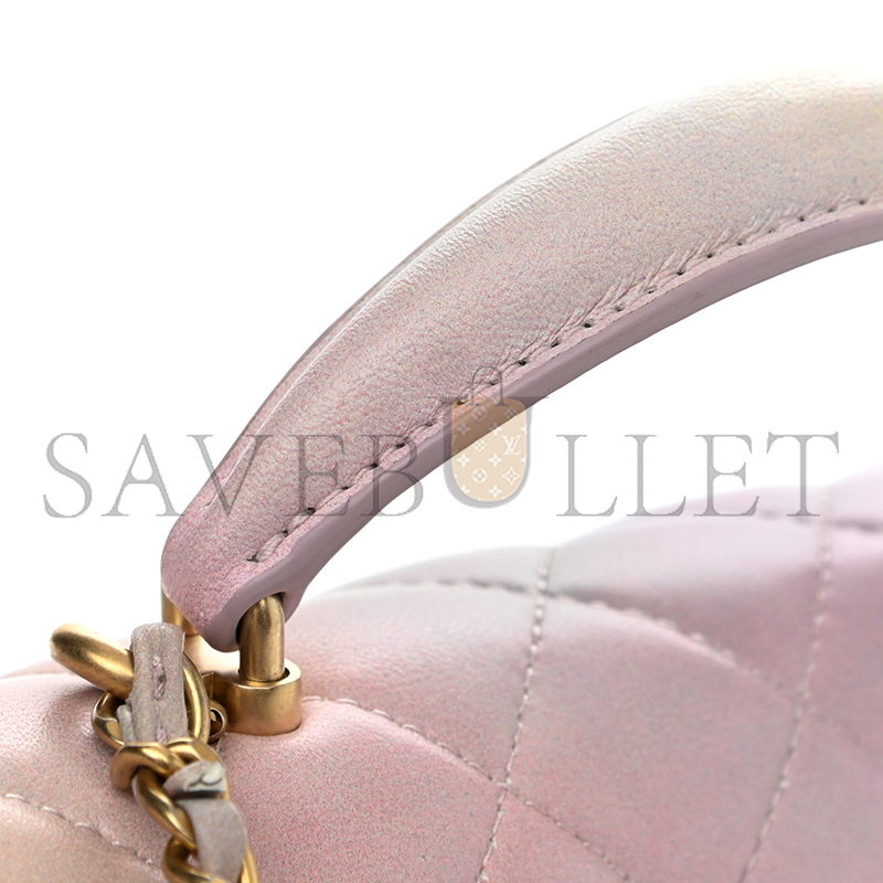 CHANEL OMBRE MINI TOP HANDLE FLAP 1112622 (20*13*6cm)