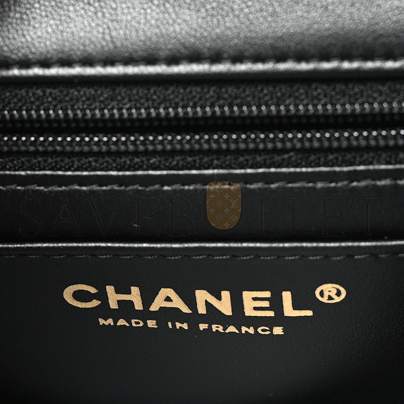 CHANEL MINI TOP HANDLE FLAP 1643772 (20*13*6cm)