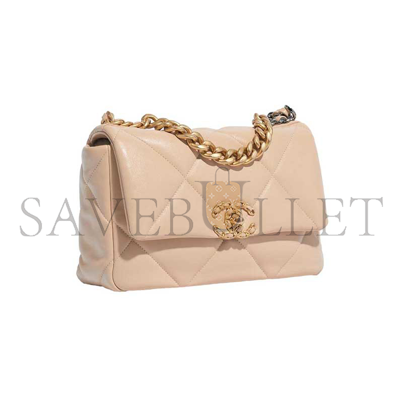 CHANEL MEDIUM 19 FLAP 1174577 (25*18*6cm)