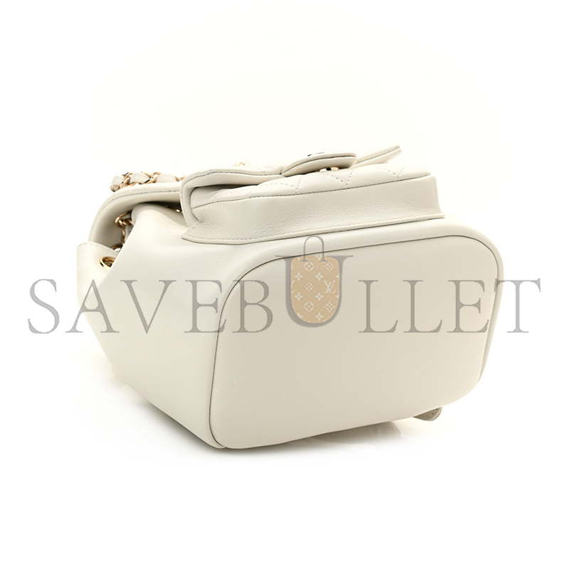 CHANEL SMALL DUMA DRAWSTRING BACKPACK 1161566 (19*17*12cm)
