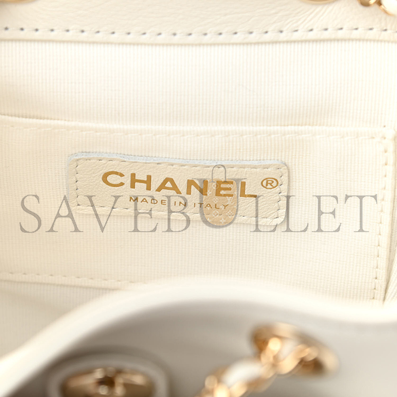CHANEL SMALL DUMA DRAWSTRING BACKPACK 1161566 (19*17*12cm)