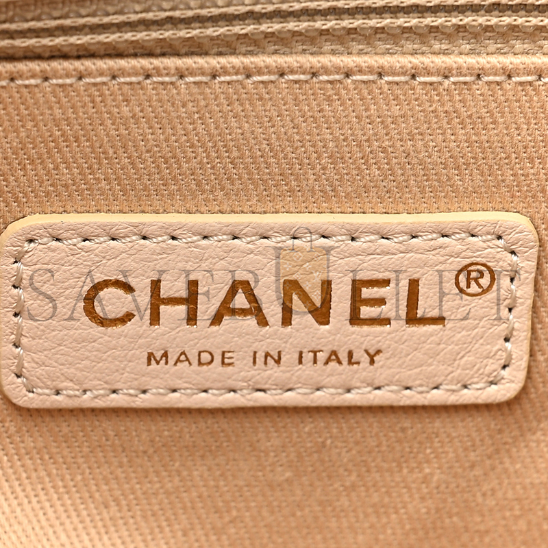 CHANEL IRIDESCENT CAVIAR QUILTED SMALL COCO HANDLE FLAP 1461406 (28*18*11cm)