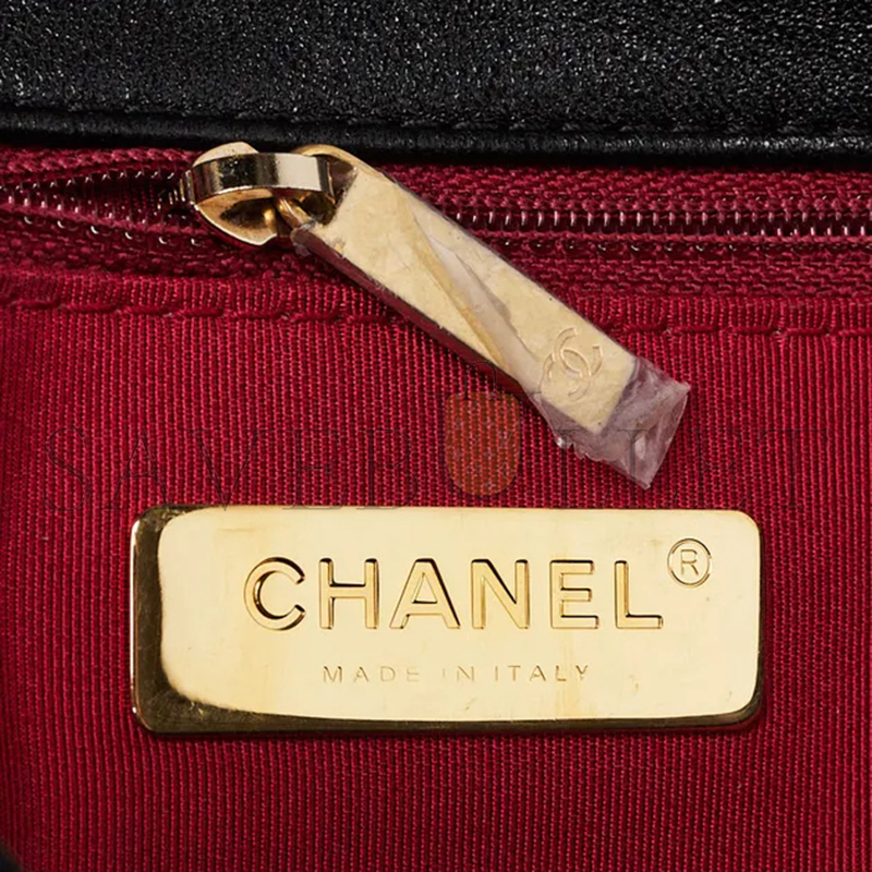 CHANEL GOATSKIN QUILTED MEDIUM 19 FLAP 1139300 (26*16*8cm)
