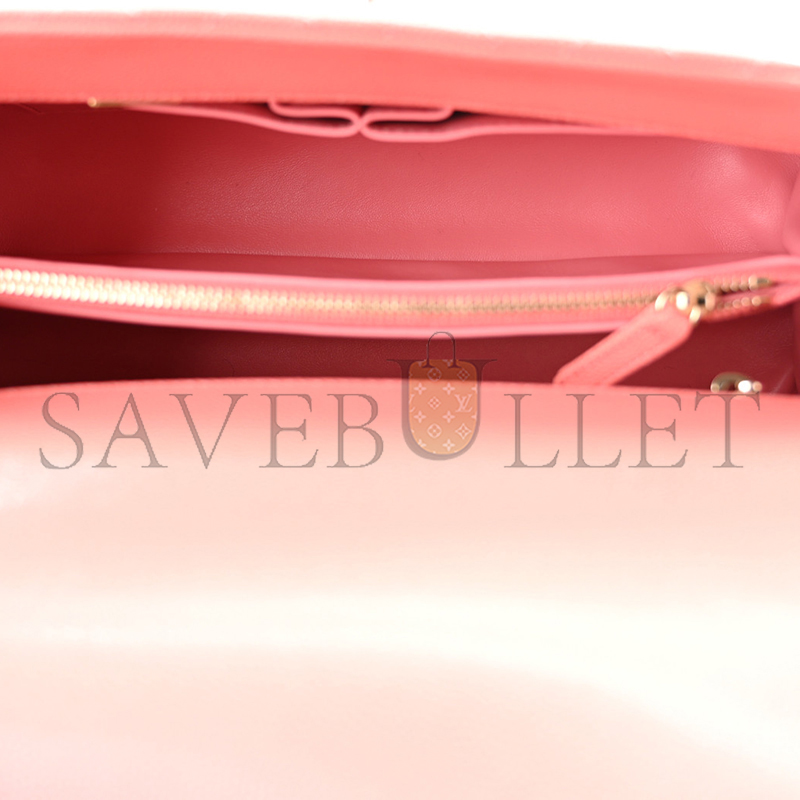 CHANEL CAVIAR QUILTED SMALL COCO HANDLE FLAP 1177715 (25*15*8cm)