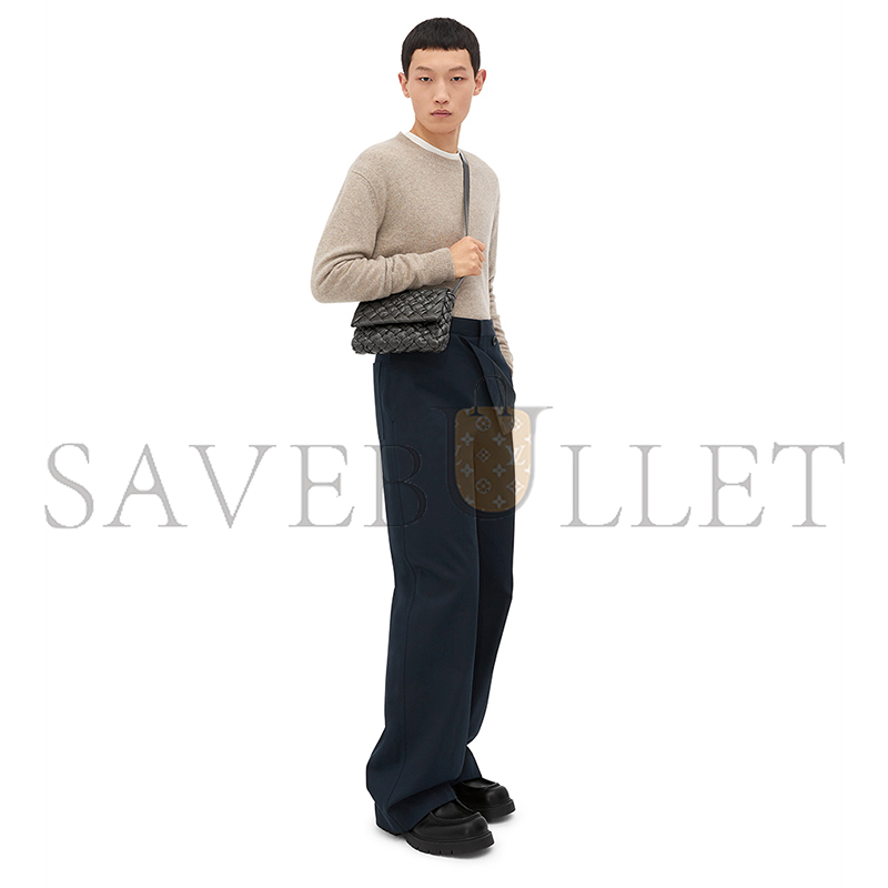 BOTTEGA VENETA SMALL RUMPLE MESSENGER 787113V4HO11470 (21*14*5cm) BOTTEGA VENETA SMALL RUMPLE MESSENGER 787113V4HO11470 (21*14*5cm)