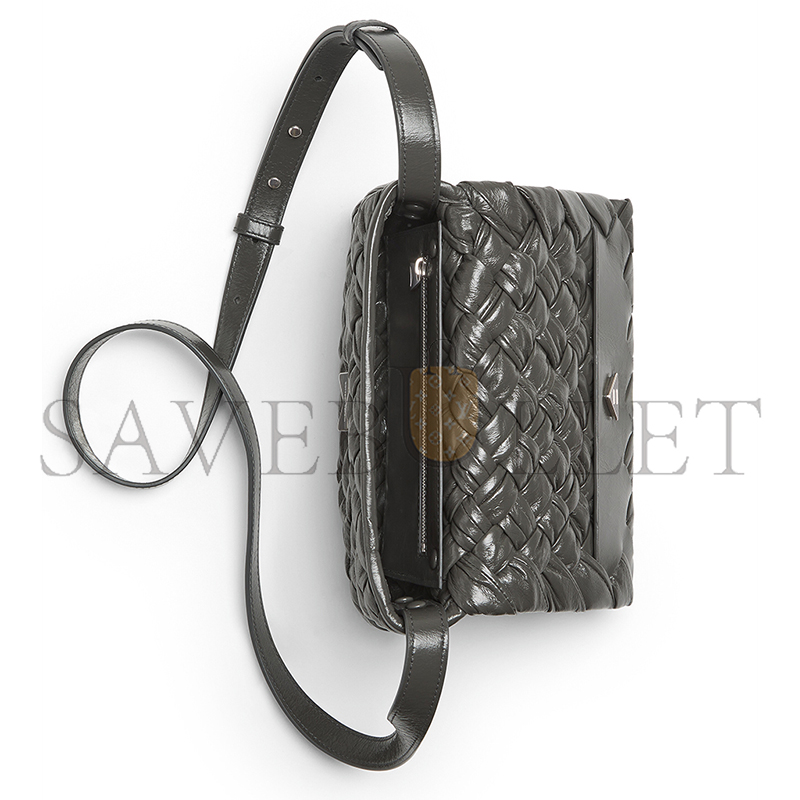 BOTTEGA VENETA SMALL RUMPLE MESSENGER 787113V4HO11470 (21*14*5cm) BOTTEGA VENETA SMALL RUMPLE MESSENGER 787113V4HO11470 (21*14*5cm)