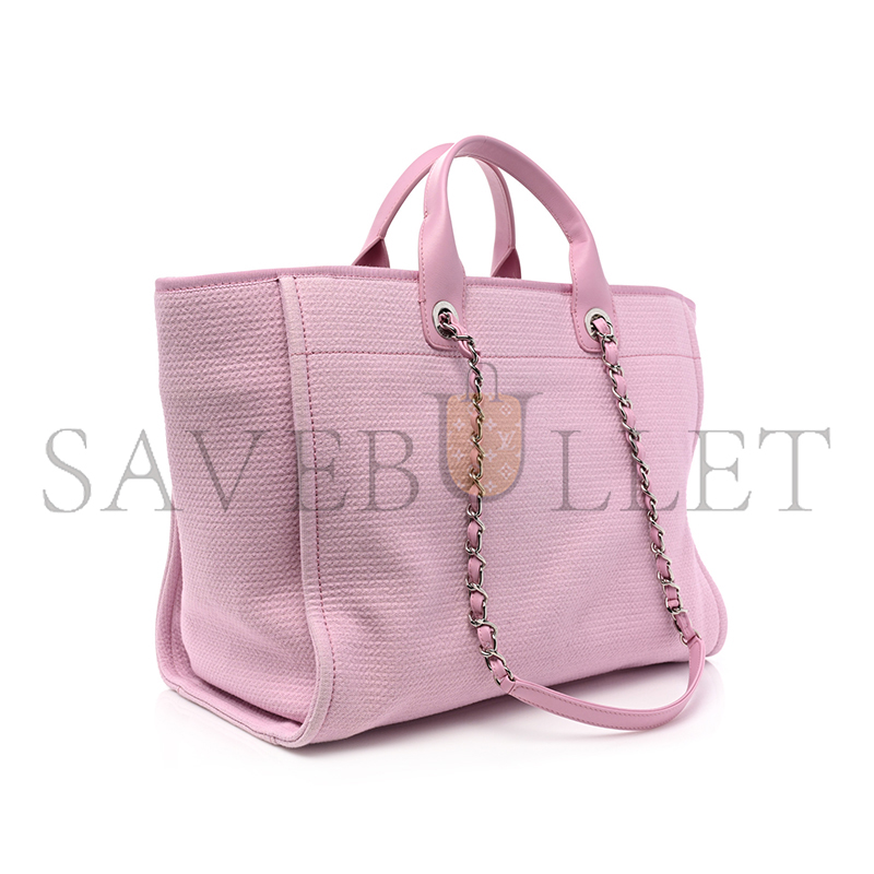 CHANEL MIXED FIBERS SMALL DEAUVILLE TOTE 1149317 (39*29*20cm)