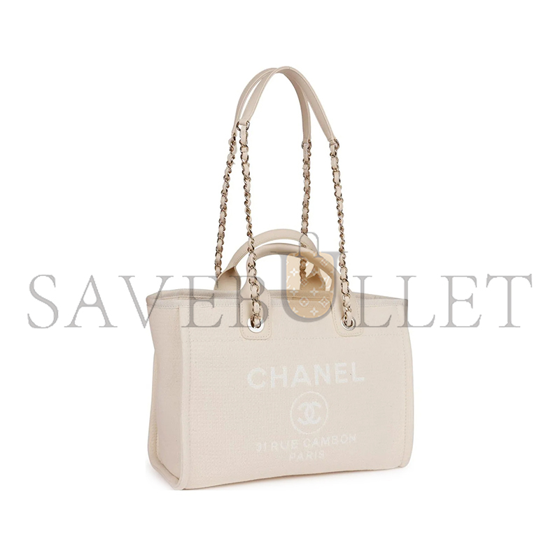 CHANEL DEAUVILLE SHOPPING BAG A66941 (38*30*22cm)