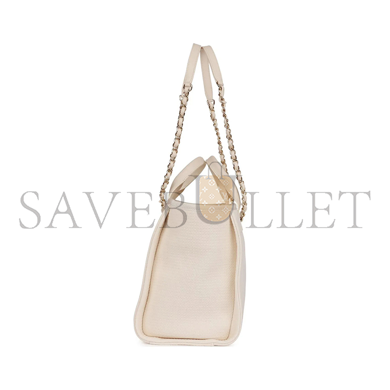 CHANEL DEAUVILLE SHOPPING BAG A66941 (38*30*22cm)