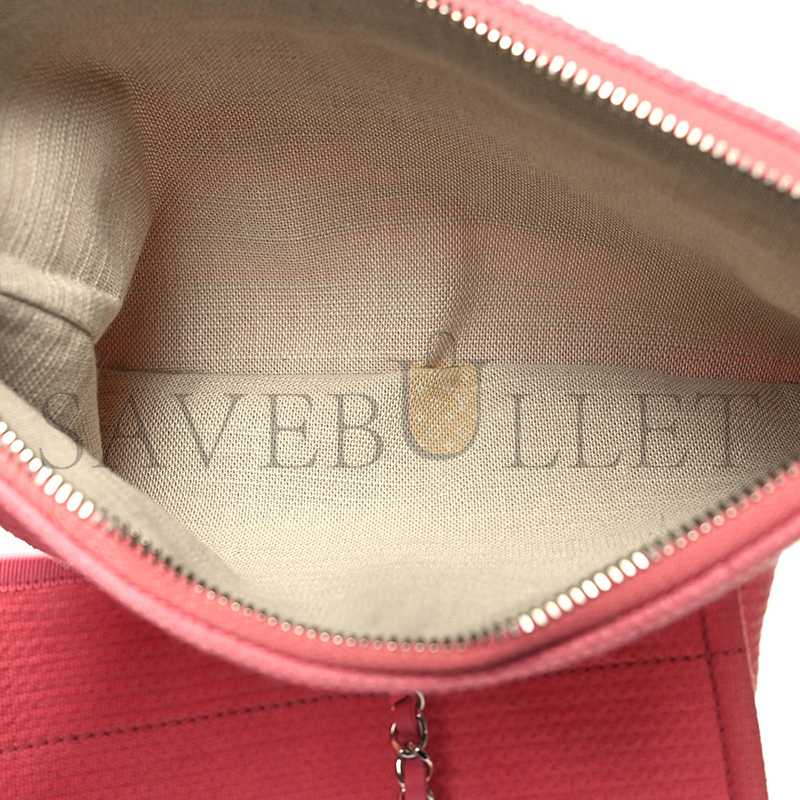 CHANEL MIXED FIBERS SMALL DEAUVILLE TOTE 1450144 (32*25*15cm)