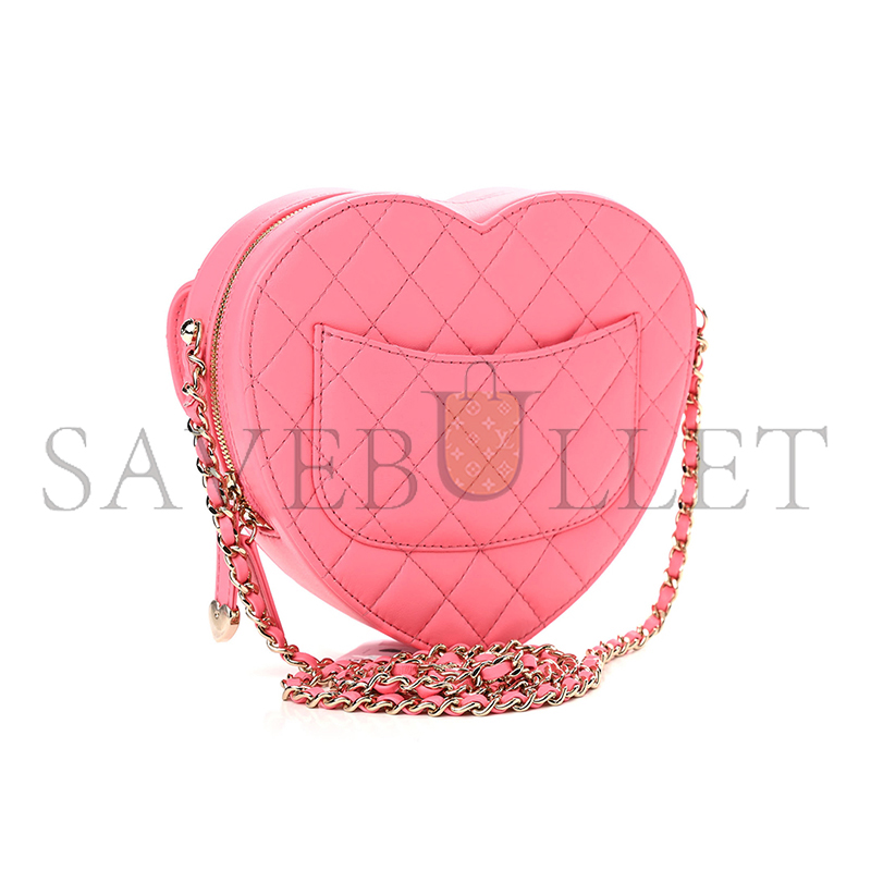 CHANEL CC IN LOVE HEART BAG AS3191 (18*17*4cm)