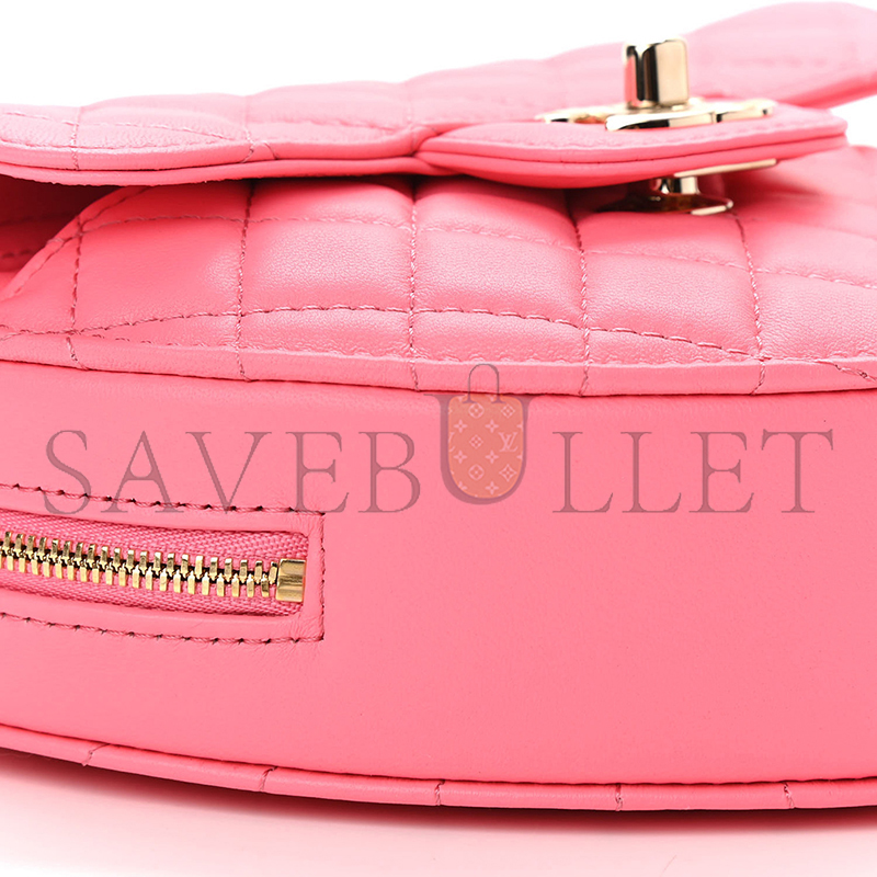 CHANEL CC IN LOVE HEART BAG AS3191 (18*17*4cm)