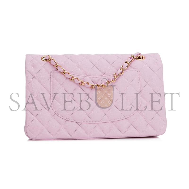 CHANEL CAVIAR QUILTED MEDIUM DOUBLE FLAP 1051142 (25*15*7cm)