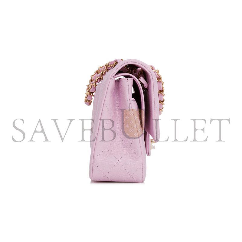 CHANEL CAVIAR QUILTED MEDIUM DOUBLE FLAP 1051142 (25*15*7cm)