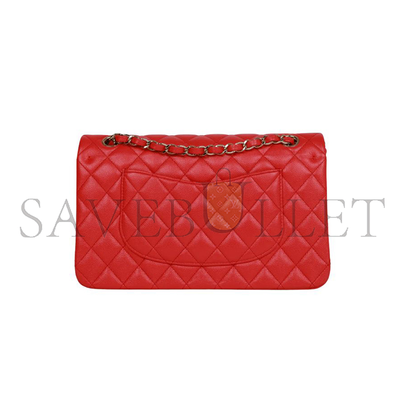 CHANEL CAVIAR QUILTED MEDIUM DOUBLE FLAP 1200354 (25*15*7cm)