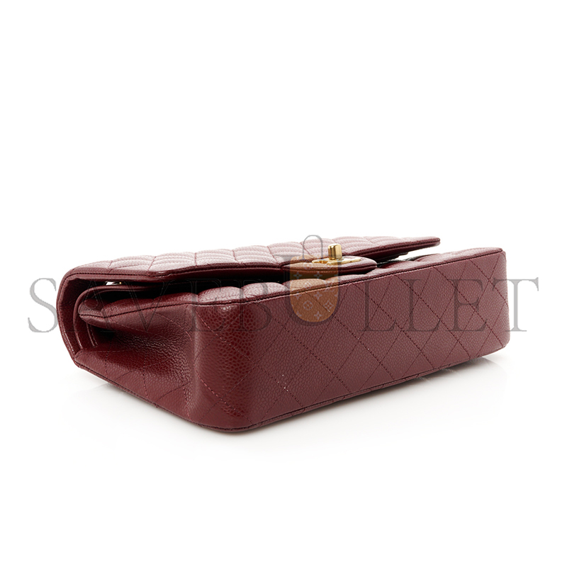 CHANEL CAVIAR QUILTED MEDIUM DOUBLE FLAP 1635335 (25*15*7cm)