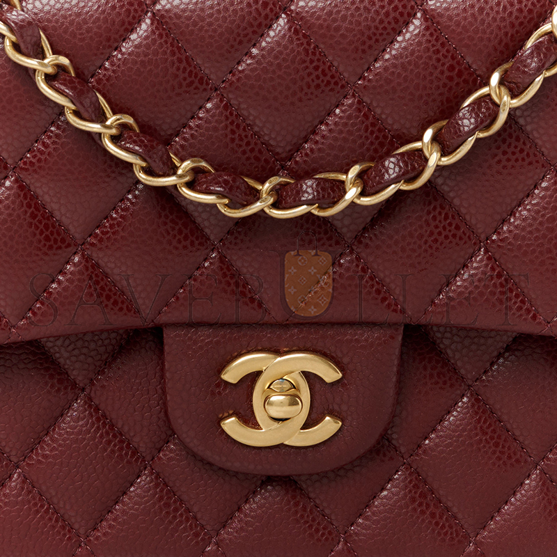 CHANEL CAVIAR QUILTED MEDIUM DOUBLE FLAP 1635335 (25*15*7cm)