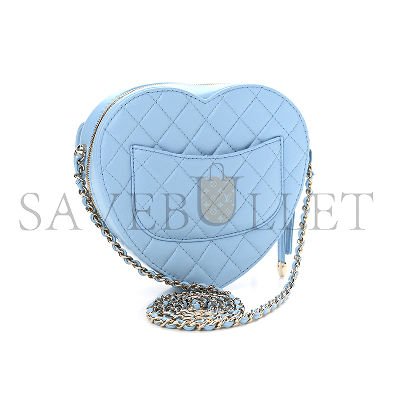 CHANEL CC IN LOVE HEART BAG 1013789 (18*17*4cm)