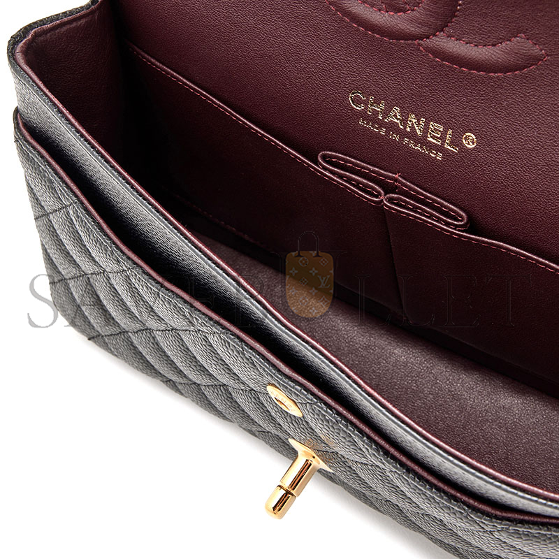 CHANEL CAVIAR QUILTED MEDIUM CLASSIC FLAP 1362014 (25*15*7cm)